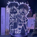 Lampe LED Naruto - Naruto & Gaara-MANGA SHOP-Manga Shop