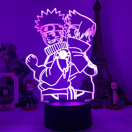 Lampe LED Naruto - Naruto & Sasuke-MANGA SHOP-Manga Shop