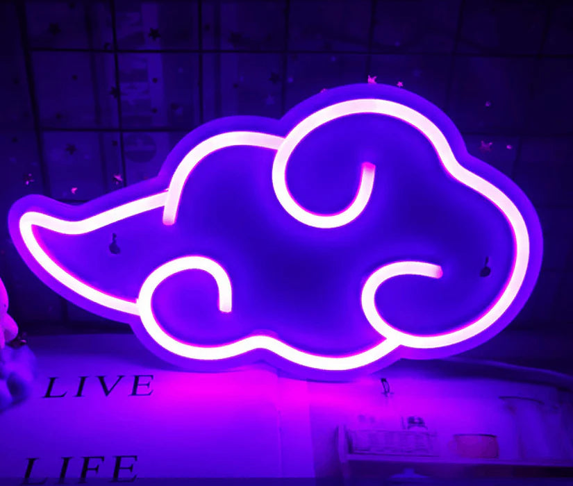 Lampe LED Néon Akatsuki-MANGA SHOP-Violet-Manga Shop