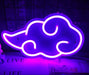 Lampe LED Néon Akatsuki-MANGA SHOP-Violet-Manga Shop