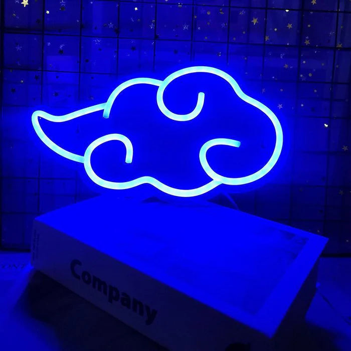 Lampe LED Néon Akatsuki-MANGA SHOP-Bleu-Manga Shop