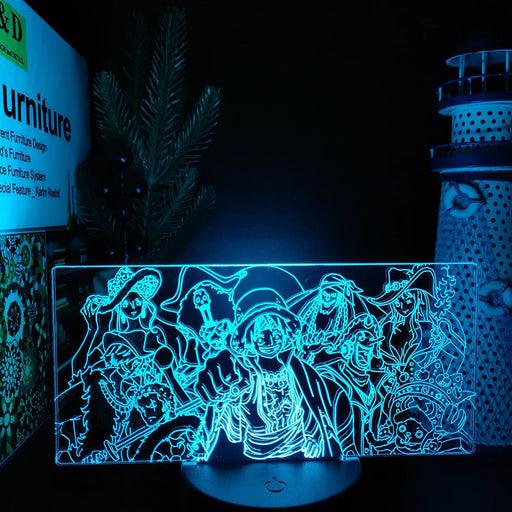 Lampe LED One Piece - Equipage des Mugiwaras-MANGA SHOP-Manga Shop