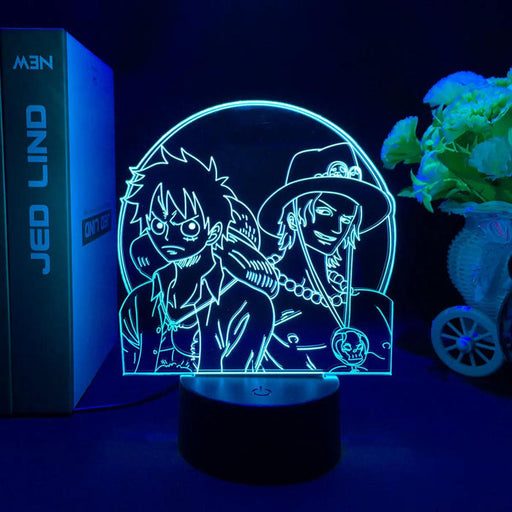 Lampe LED One Piece - Luffy et Ace-MANGA SHOP-Manga Shop