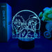 Lampe LED One Piece - Luffy et Ace-MANGA SHOP-Manga Shop