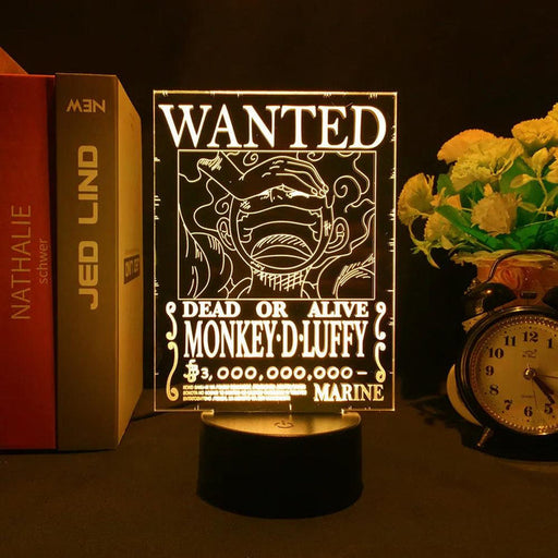 Lampe LED One Piece - Luffy Wanted-MANGA SHOP-Manga Shop