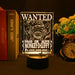 Lampe LED One Piece - Luffy Wanted-MANGA SHOP-Manga Shop