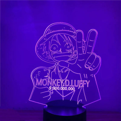 Lampe LED One Piece - Luffy Wanted-MANGA SHOP-Manga Shop