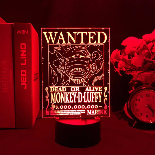 Lampe LED One Piece - Luffy Wanted-MANGA SHOP-Manga Shop