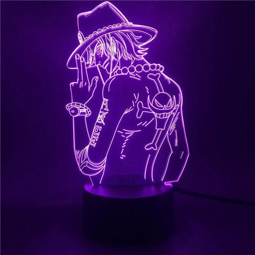 Lampe LED One Piece - Portgas D. Ace-MANGA SHOP-Manga Shop