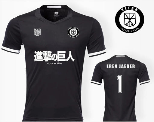 Maillot de Foot Attaque des Titans - Eren Jaeger-MANGA SHOP-Manga Shop