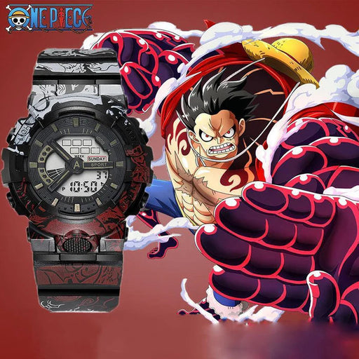 Montres Digital à Quartz One Piece Monkey D. Luffy-Manga Shop-Manga Shop