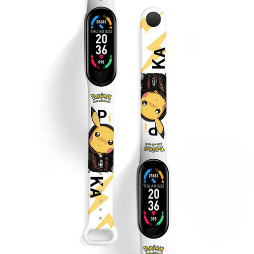 Montres Digitale LED Pokémon Pikachu Casual Blanc-Manga Shop-Manga Shop