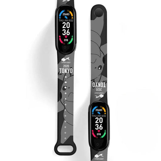 Montres Digitale LED Pokémon Pikachu Tokyo Noir-Manga Shop-Manga Shop
