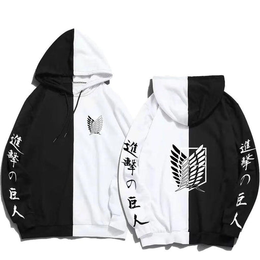 Pull Attaque des Titans - Colors-Manga Shop-Noir-XS-Manga Shop
