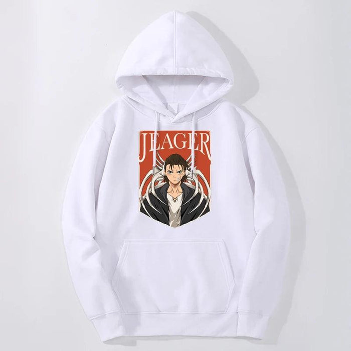 Pull Attaque des Titans - Jeager-Manga Shop-Blanc-XS-Manga Shop
