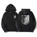 Pull Attaque Des Titans - Logo-MANGA SHOP-Noir-XS-Manga Shop