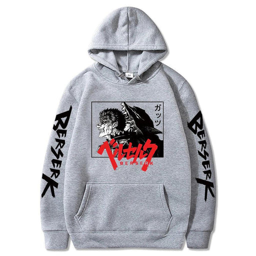 Pull Berserk - Crazy Dog-Manga Shop-Gris-XS-Manga Shop
