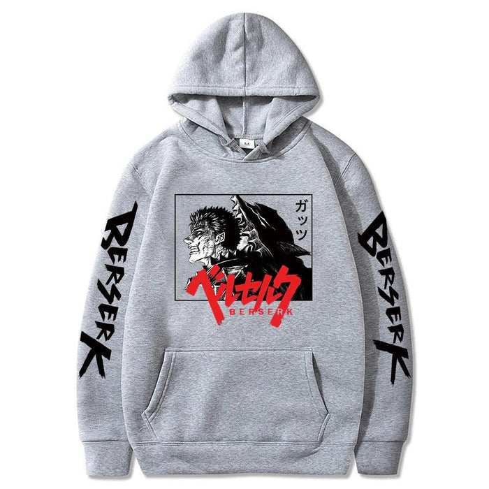 Pull Berserk - Crazy Dog-Manga Shop-Gris-XS-Manga Shop