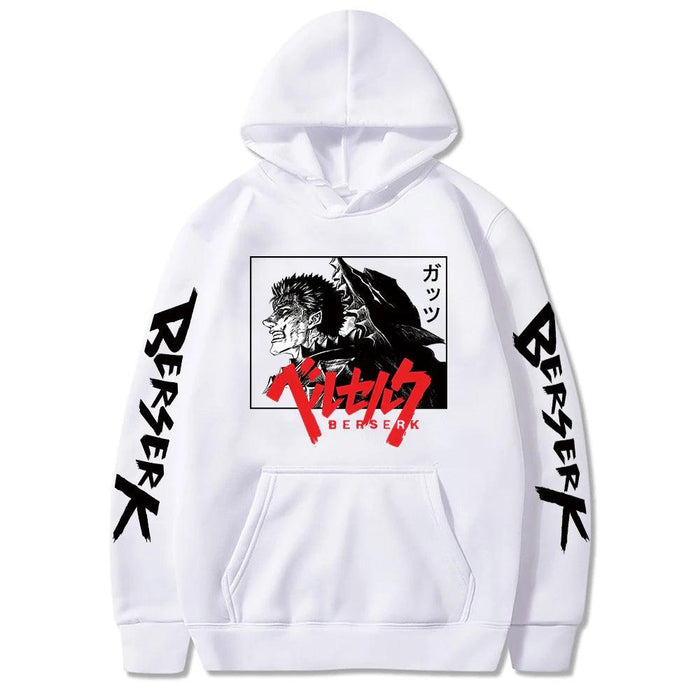Pull Berserk - Crazy Dog-Manga Shop-Blanc-XS-Manga Shop