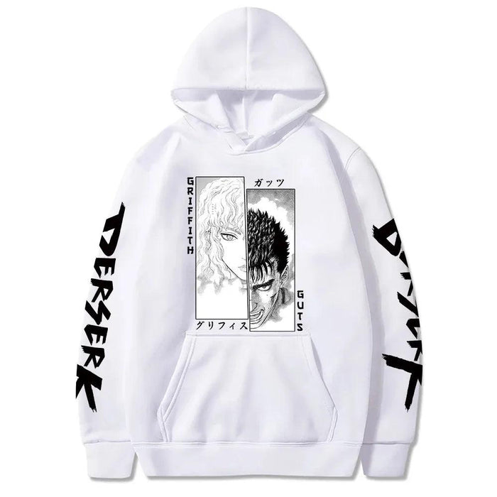 Pull Berserk - Griffith x Guts-Manga Shop-Blanc-XS-Manga Shop