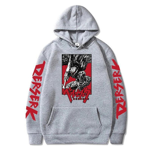 Pull Berserk Guts - Armor Guts-Manga Shop-Gris-XS-Manga Shop