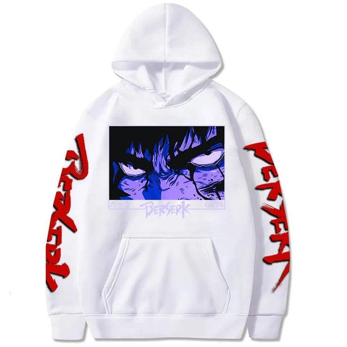 Pull Berserk - Guts-Manga Shop-Blanc-XS-Manga Shop