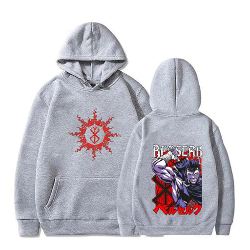 Pull Berserk - Marque du Sacrifice-Manga Shop-Gris-XS-Manga Shop