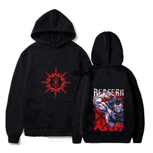 Pull Berserk - Marque du Sacrifice-Manga Shop-Noir-XS-Manga Shop
