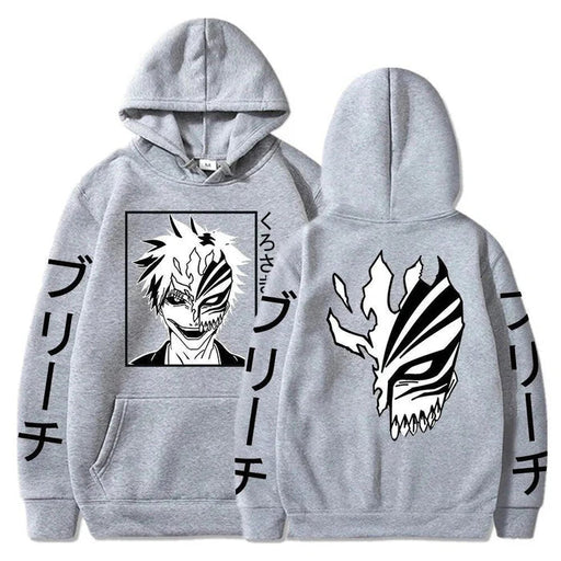 Pull Bleach - Ichigo Kurosaki-Manga Shop-Gris-XS-Manga Shop