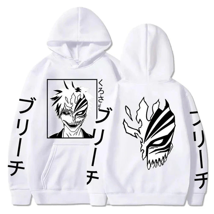 Pull Bleach - Ichigo Kurosaki-Manga Shop-Blanc-XS-Manga Shop