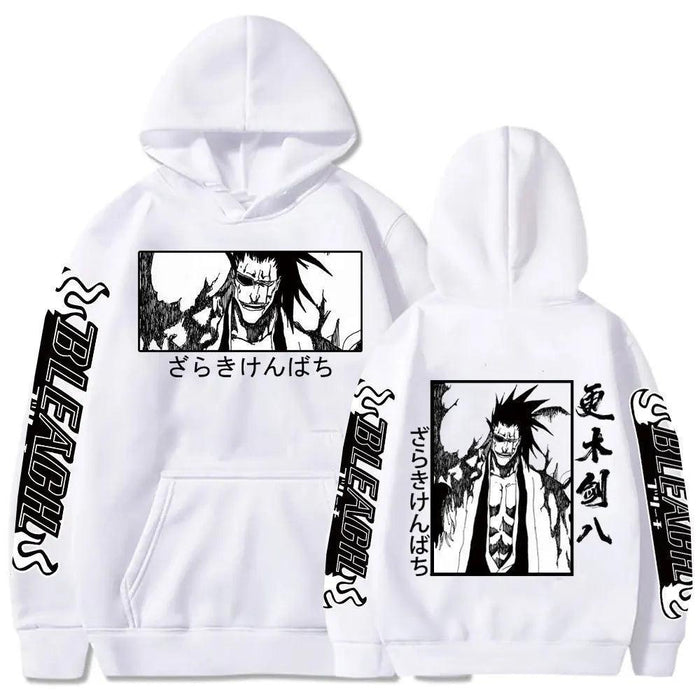 Pull Bleach - Kenpachi Zaraki-Manga Shop-Blanc-XS-Manga Shop