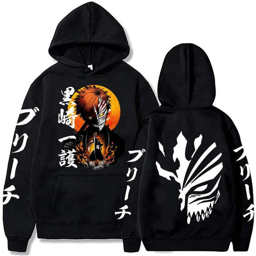 Pull Bleach - Kurosaki Ichigo Hollow-Manga Shop-Noir-XS-Manga Shop