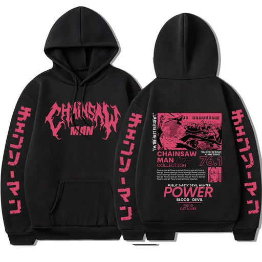 Pull Chainsaw Man - Power Blood Devil-MANGA SHOP-Noir-XS-Manga Shop