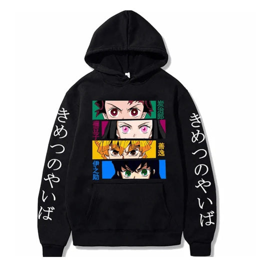 Pull Demon Slayer - Eyes-Manga Shop-Noir-XS-Manga Shop