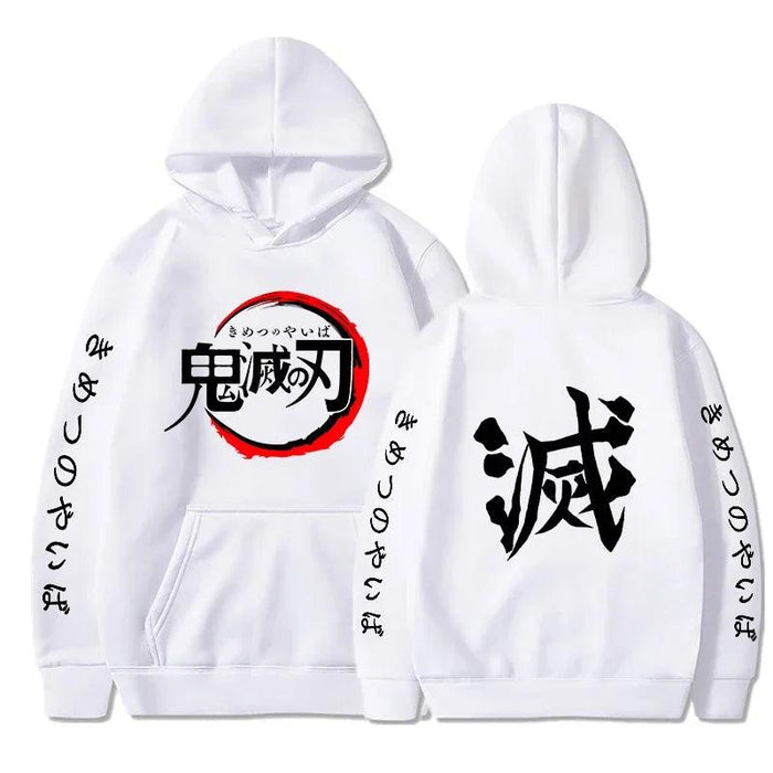 Pull Demon Slayer - Logo-MANGA SHOP-Blanc-XS-Manga Shop