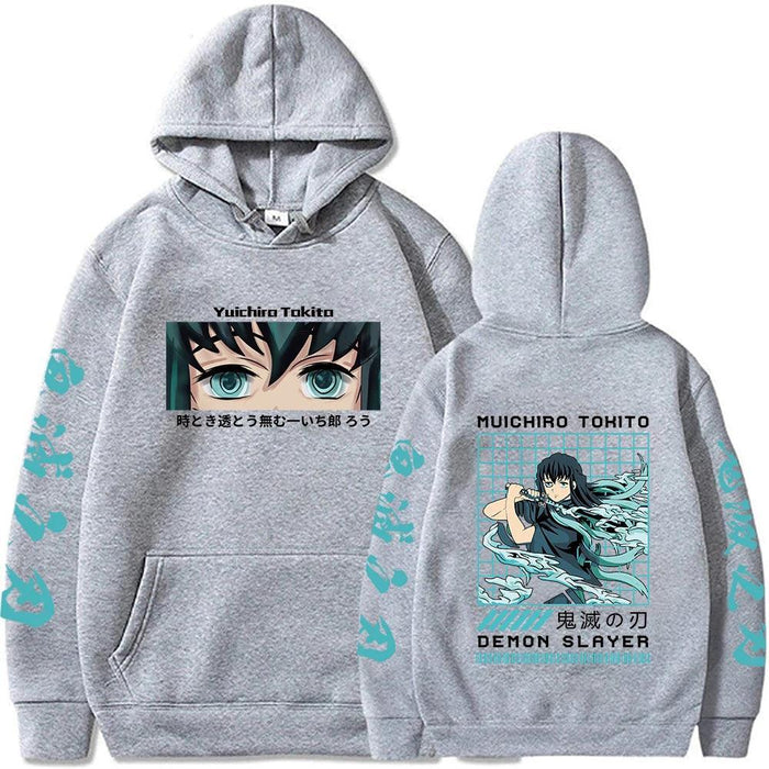 Pull Demon Slayer - Muichiro Tokito-Manga Shop-Gris-XS-Manga Shop