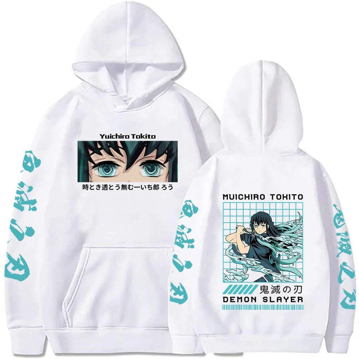Pull Demon Slayer - Muichiro Tokito-Manga Shop-Blanc-XS-Manga Shop