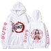Pull Demon Slayer - Nezuko Kamado Flower-Manga Shop-Blanc-XS-Manga Shop