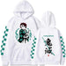 Pull Demon Slayer - Tanjiro Harajuku-Manga Shop-Blanc-XS-Manga Shop