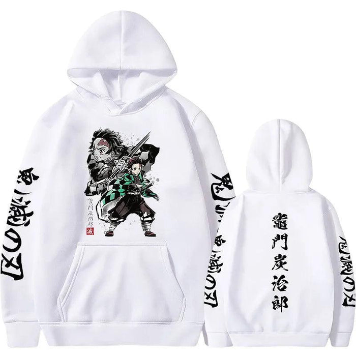Pull Demon Slayer - Tanjiro Kamado-Manga Shop-Blanc-XS-Manga Shop