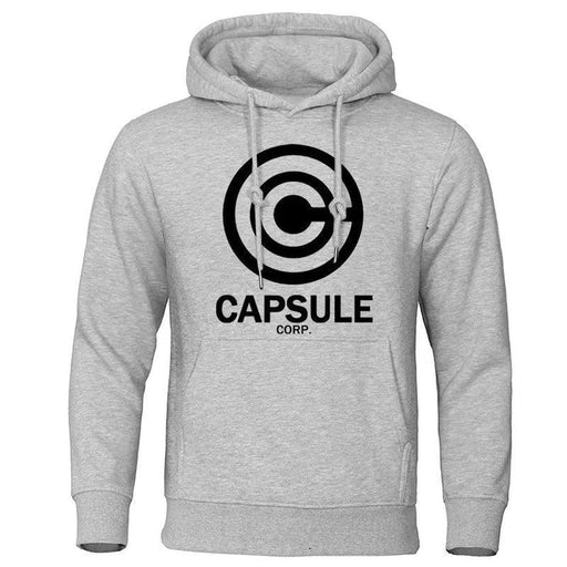 Pull Dragon Ball Z - Capsule Corporation-Manga Shop-Gris-XS-Manga Shop