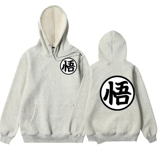 Pull Dragon Ball Z - GO-MANGA SHOP-Gris-XS-Manga Shop