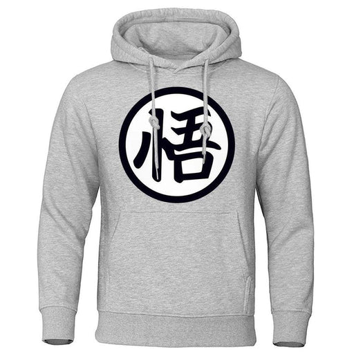 Pull Dragon Ball Z - Goku « GO »-Manga Shop-Gris-XS-Manga Shop