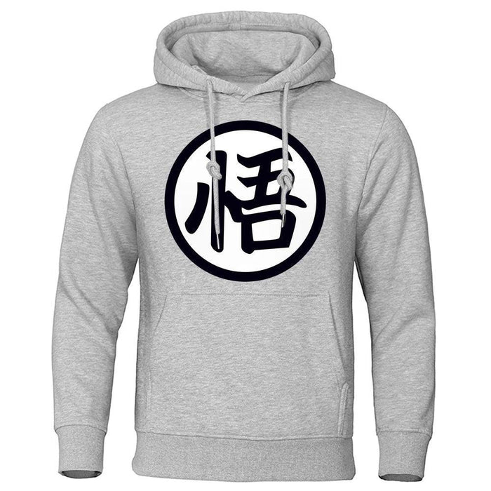 Pull Dragon Ball Z - Goku « GO »-Manga Shop-Gris-XS-Manga Shop