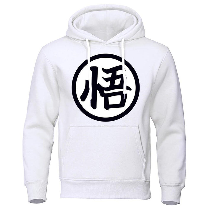 Pull Dragon Ball Z - Goku « GO »-Manga Shop-Blanc-XS-Manga Shop