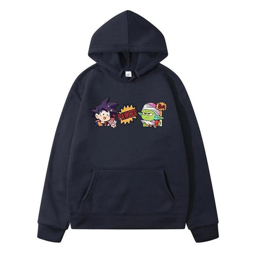 Pull Dragon Ball Z - Goku x Piccolo-MANGA SHOP-Noir-XS-Manga Shop