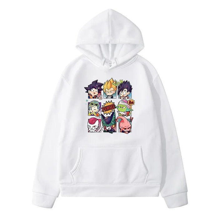 Pull Dragon Ball Z - Team DBZ-MANGA SHOP-Blanc-XS-Manga Shop