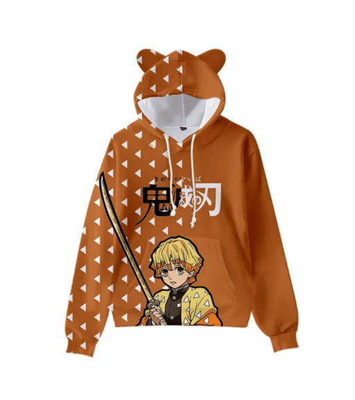 Pull Ourson Demon Slayer - Zenitsu-Manga Shop-Manga Shop