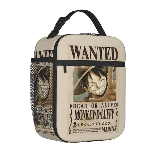 Sac à Lunch One Piece - Wanted Monkey D. Luffy-Manga Shop-Manga Shop
