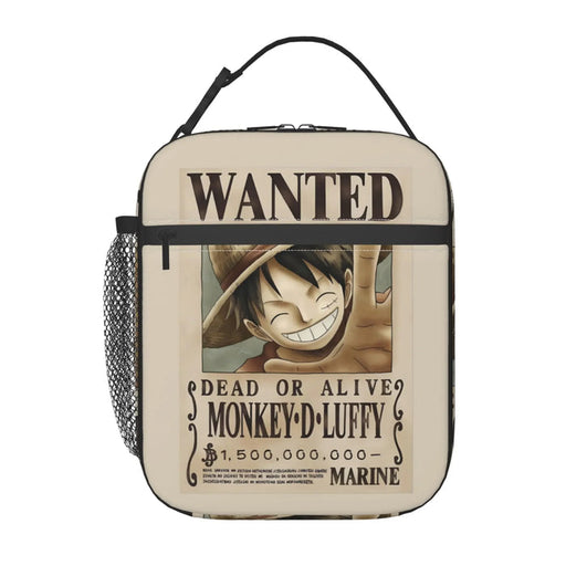 Sac à Lunch One Piece - Wanted Monkey D. Luffy-Manga Shop-Manga Shop
